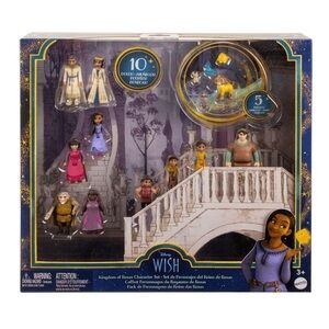Disney Wish Kingdom of Rosas Character Mini Doll Set by Mattel